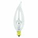 Amazon price tracker, Amazon price history charts, Feit Electric 25CFC/15-130 25-Watt Flame Tip Bulb with Chandelier Candelabra Base, Clear, 15 Pack