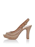 Estefania Marco Zapatos de talón abierto (Beige)