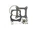 Holley 20-124  4-Barrel Carburetor Installation Kit