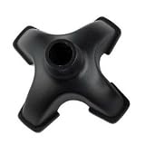 Quadruple Cane Tip - Uneven Terrain Walking Stick Base Stabilizing Device