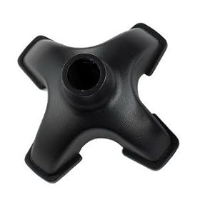 Quadruple Cane Tip in Black