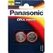 Panasonic Specialist Lithium Coin Batteries CR2025L x 2