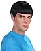 Black Men's Space Man Wig