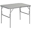 Design Alu Campingtisch 90x60cm (klein faltbar klappbar - Aluminium Picknick-Tisch - extra leicht)