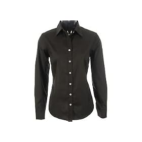 MissesBayStudioWrinkleResistantSolidShirt