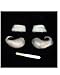 Authentic Natural Santa Eyebrows Christmas Xmas Holiday Outfit Mens Costume Accessory