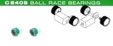 Scalextric C8408 Ball Race Bearings Pack of 2 1:32 Scale Car Accessory