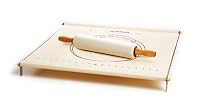 Pastry Frame with 100% Cotton Pastry Cloth and Rolling Pin Cover