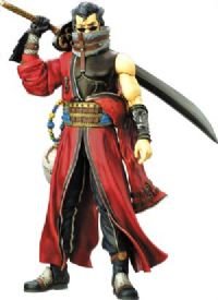 31E615236BL Final Fantasy X: Auron Play Arts Action Figure
