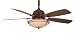  : Fanimation Ceiling Fans Hubbardton Forge Presidio Tryne Model HF6600MH in Mahogany. Indoor fan.