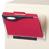 Rubbermaid-Magnetic Hot File Pockets, 1 Compartment, Crystal (RUB16905) Category: File Pockets
