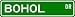 Bohol Street Sign ~ Martial Arts Gift ~ Aluminum