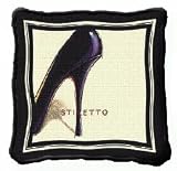 Decorative Pillow Black Stiletto [Kitchen]