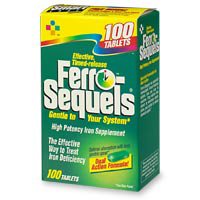 FERRO-SEQUELS SR TABS Size: 10X10 UD