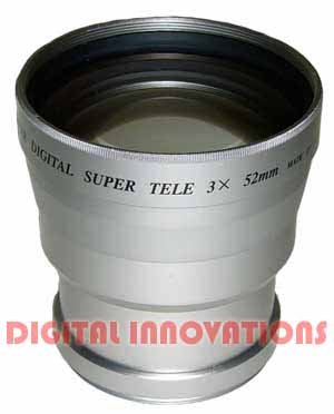 3X TELEPHOTO LENS FOR JVC GZ-MG555 MG255 D796 D770 GZ-HD7 GZ-HD6