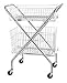 [Item]: Folding Utility Cart Frame [Additional Info]: Folding Utility Cart Is Versatile Enough for Mail Delivery and Transportation of Patient Records or Laboratory Materials. Chrome-finished metal frame is designed for easy assembly and folds for conve