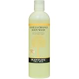 Vanilla Orange Body Wash (or Shower Gel)- 12 fl oz- made with organic ingredients and 100% pure essential oils