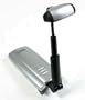 Triple LED Telescoping Book Light, Silver