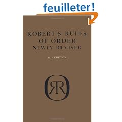 Robert's Rules of Order