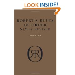 Robert's Rules Of Order