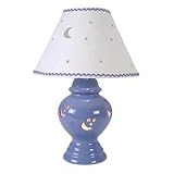 Jar Lamp - Moon & Stars Periwink