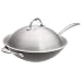 Calphalon One Infused Anodized 12-Inch Flat-Bottom Wok