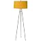 Tripod Floor Lamp with Drum Shade