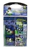 Ben 10 Alien Force Stationery Set - Cartoon Network Ben 10 Stationery Value Set (11 Pieces)