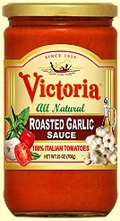 Victoria All Natural Roasted Garlic Sauce, 25 Oz. by Victoria Packing Corp.