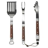 Review MR. BAR-B-Q 02138p / Mr Bar B Q 02138 Forged 3 piece rosewood set