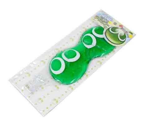 ぷよぷよ　ひんやりアイピロー【みどりぷよ】