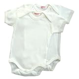 Sckoon Organic Cotton Short Sleeved Bodysuit (two piece pack)