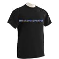 T-Shirt EC099 sch�nes T-Shirt schwarz L mit farbigem Brustaufdruck Herren mit St�dtenamen Braunschweig