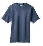Port & Company - 100% Cotton Essential T-Shirt Steel Blue-6XL