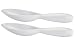 Zak Designs White Scoop, Set of 2