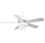 Casablanca 66D11G Panama Snow White Outdoor 50" Ceiling Fan with B527-11 Blades