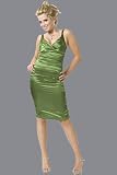 Stretch Satin Cocktail Dresses from Atria