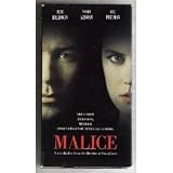 Malice [VHS]