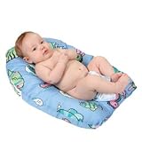 Leachco Safer Bather - Infant Bath Pad - Blue Fish by Leachco