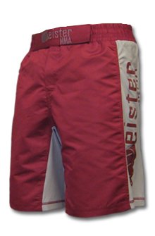 Meister MMA Crimson Red Board Fight Shorts