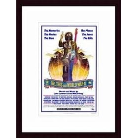All This and World War II, Art Poster with Wood Frame, poster size: 11" x 17"