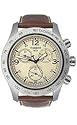 Tissot V8 Steel Chronograph Brown Mens Watch T36.1.316.72