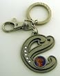 Tinker Bell Letter E Pewter Key Chain