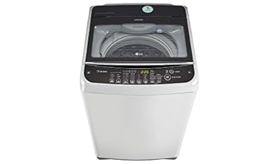 LG T9568TEELJ Fully-automatic Top-loading Washing Machine (8.5 Kg, Middle Free Silver and Deep Brown)