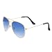 Royal Son UV Protected Aviator Unisex Sunglasses (RS002AV|58|Blue Lens) RS.349.00