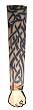 Celtic and Tribal Design Tattoo Sleeeve - Black Ink - One Size Fits All