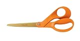 UPC 078484075814 product image for Fiskars 12-75817097 8-Inch Titanium Scissors, Offset Handle Grip | upcitemdb.com