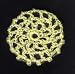 Lemon Yellow Hair Net Crocheted Hair Bun Cover- MINI