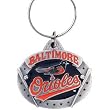 Baltimore Orioles Oval Pewter Keychain