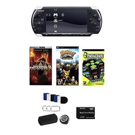 Sony PSP-3000 Core Bundle w/ Pro-Tec Kit + 22 Games